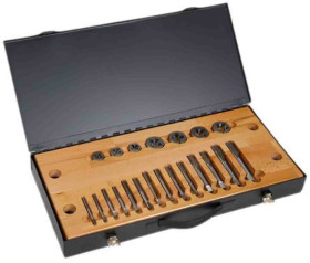 Zestaw gwintownika i narzynki elementy 25 rozmiar gwintownika 3/4 cala UNF RS PRO HSS