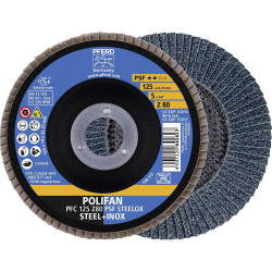 PFERD 69398194 PFC Flap Disc 125mm Aggressive Machining 5 pcs