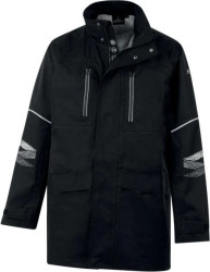 Lekka kurtka przeciwdeszczowa, kolor Czarny, rozmiar XL, GRAFIZ