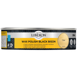 Liberon 126867 Black Bison Wax Paste Clear 150ml
