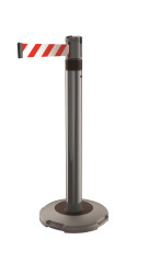 Bariera ochronna długość taśmy 3m Bariera chowana Czarny, Czerwony, Biały