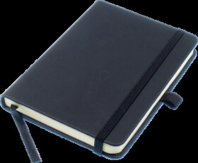 K-552221 Notebook, lined (A6), 96 sheets, black