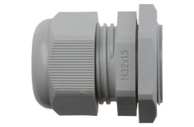 Dławnica kablowa poliamidowa M32 IP65 AKM 32 jasnoszara 3600212