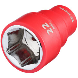 Draper 17663 XP1000&amp;#xAE; VDE Socket, 3/8&amp;quot; Sq. Dr., 22mm - 17663