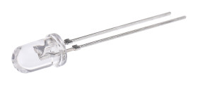 LED, THT, niebieska, 2-Pin, 4 V, 30 <Symbol12/>, Cree LED