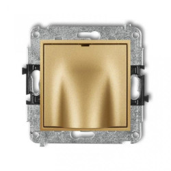 ICON Mechanizm wypustu kablowego złoty 29IWPK