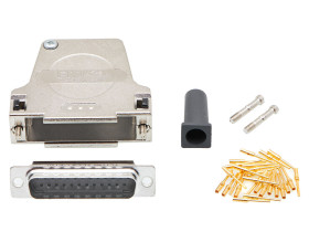 Osłona tylna 25-pinowe Osłona złącza D-Sub do Złącza D-Sub FCT from Molex