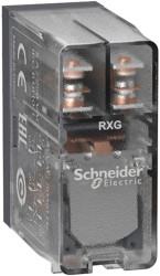 Przekaźnik mocy 230V ac DPDT Schneider Electric 820mW, Wciskane 23500Ω Wciskane