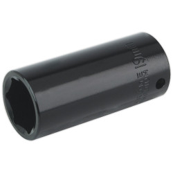 Sealey IS3819D Impact Socket 19mm Deep 3/8&quot;sq Drive