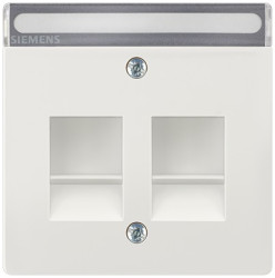 Nakładka, kolor Złamana biel, 1-krotna, Termoplastyczny, Siemens