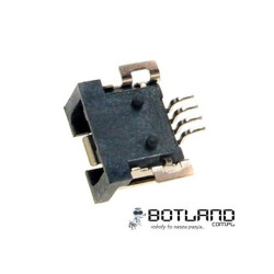 Gniazdo miniUSB typu A - SMD