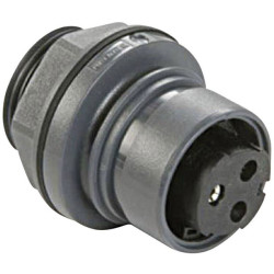 Bulgin PXP6012/08P/CR Buccaneer 6000 DIN Plug 8-Pin Mount Connector