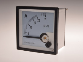 Amperomierz Panelowy Miernik analogowy 20A AC CP72
