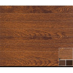 Brama garażowa segmentowa Renomatic/Hormann z napędem ProLift500-2 i szyną FS30 - przetłoczenia M Decocolor. Wymiar 2500x2250mm.