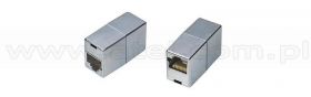 Łącznik modularny, kat. 5e, 2x RJ-45, STP, mini