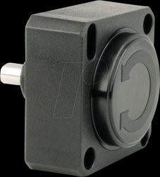 12966 Encoder absolut, 90°, 4-20mA, 8-32V, shaft