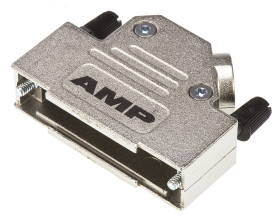 Osłona tylna D-Sub 25 -pinowe Cynk Kątowy TE Connectivity B