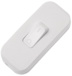 Przełącznik kołyskowy 2 A przy 250 V DPST Biały Legrand