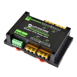 4-Channel Modbus RTU Relay Module with RS-485 Interface