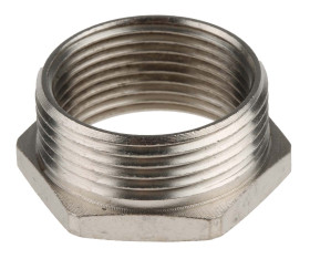 Łącznik do kanałów kablowych RS PRO gwint PG21 → M25 21mm Przejściówka gwintu Mosiądz