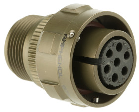 Złącze 7-pinowe Męski Amphenol Limited Żeński Montaż na kablu MIL-DTL-5015 rozmiar 16S