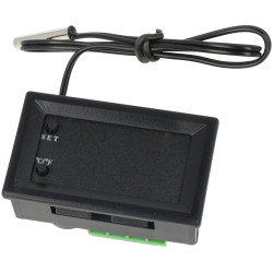 Cyfrowy termostat W1209WK W2809 DC 12V z wodoodpornym czujnikiem NTC