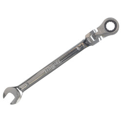 Faithfull SJW6109 Ratchet Combination Spanner Flex Head CV 9mm