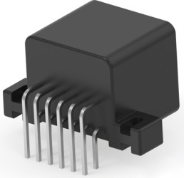 Plug, 12 pole, angled, 2 rows, black, 175974-2