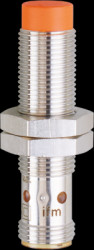 Inductive sensor, PNP, flush mounting M12, not flush, 1 Form B (N/C), 30 V (DC), 100 mA, IFS207