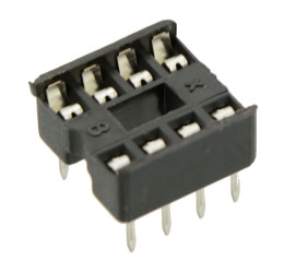 8-Pin DIP IC Socket 7.62mm