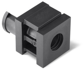 Insert grommet, cable Ø 10 to 11 mm, plastic, black, 440-00012