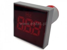 Miernik częstotliwości LED 32x32 20-75Hz; kwadrat