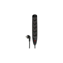 Listwa przepięciowa 5gn.1,5m grafit / FMP7115 dpm