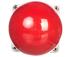 Napęd przycisku grzybkowego dłoniowego czerwony IP67 szary FAK-R 071810