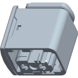 TE Connectivity 2-1703841-1 HDSCS PCB Socket Housing 2 Pins