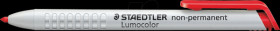 768N-2 Non-permanent dry marker, omnichrom, red, 3 mm