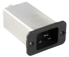 Filtr wejściowy złącza IEC 16A EPCOS Montaż na panelu