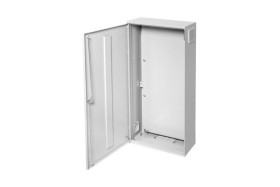 Szafka z płytą montażową i wentylatorem IP 30 Stalowa UNI SYSTEM 550-1200-250 W