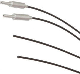 LS208960, bariera światłowodowa, 2m, głowica: Aluminium Ø1,5 Ø3, wyjście światła osiowe