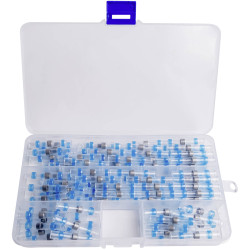 Br&#xFC;der Mannesmann M13065 Connector Transparent with Heat Shrink Tubing