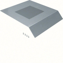 tehalit.AK Pokrywa kanału napodłogowego Q06 200x200 1-stronna skos L=400 400x70 stal AKM400200Q06