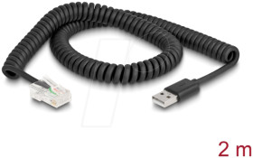 90601 Barcode scanner, cable, USB, coiled, 2.0 m