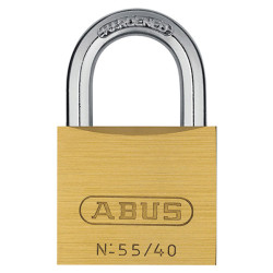 ABUS 02856 55/40mm Brass Padlock