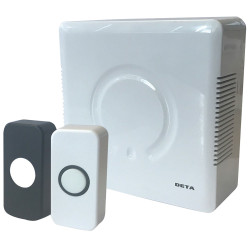 Deta Vimark C3504 Wired Door Bell Chime and Push Kit