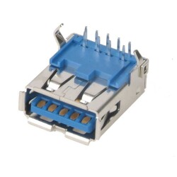 USB 3.0 GNIAZDO TYP "A" DO DRUKU KĄTOWE