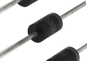 Dioda DO-201AD 5A Otwór przezierny 40V Bariera Schottky'ego Pojedyncza Prostownik Schottky'ego SB540-E3/54