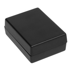 Obudowa czarna dwuczęściowa uniwersalna Z24A ABS 66x47x24 Kradex