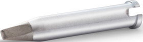 Soldering tip, chisel shaped, Ø 6 mm, (T x L x W) 0.8 x 36 x 2.4 mm, XTR B