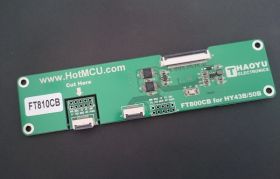 Sterownik wyświetlacza LCD z kontrolerem FT810