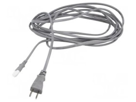 SN47-2/07/5GY Kabel: 2x0,75mm2, IEC C7 żeński,JIS 8303 wtyk, 5m, 7A